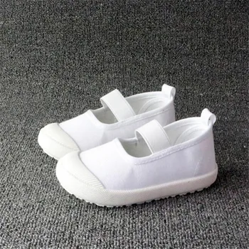 

MHYONS 2019 New Kids Shoes Children Canvas Shoes Baby Boys Candy Color Casual Sneakers Toddler Girl Soft Bottom Sports Shoes