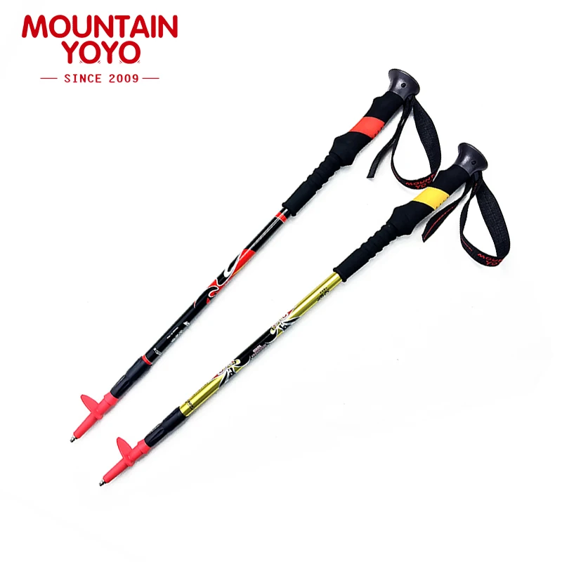 VMOUNTAIN YOYO Anti Skid Hiking Stick 3 Section Outdoor Aluminum
