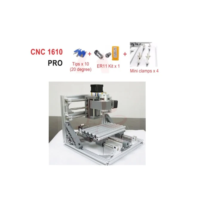 

cnc laser machine 1610 PRO ER11 wood carving router pcb mill GRBL control with 500MW/2500MW/5500MW