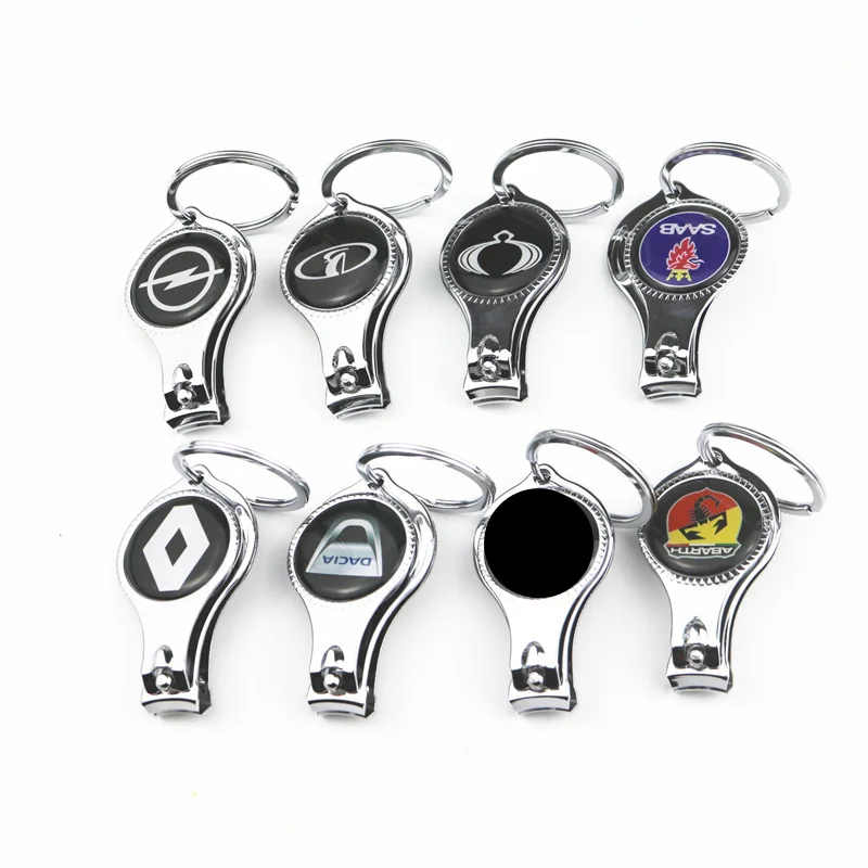 

New Metal Multifunctional Combination Car Key Ring For Lada Opel Renault Dacia SAAB Emblem Keychain Car Accessories Key Chain
