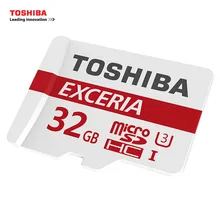 TOSHIBA Memory Card 32G UHS-3 MicroSDHC Micro SD Class10 microsd tf Flash Microsd Card for Smartphones Mp3 Tablet and Camera