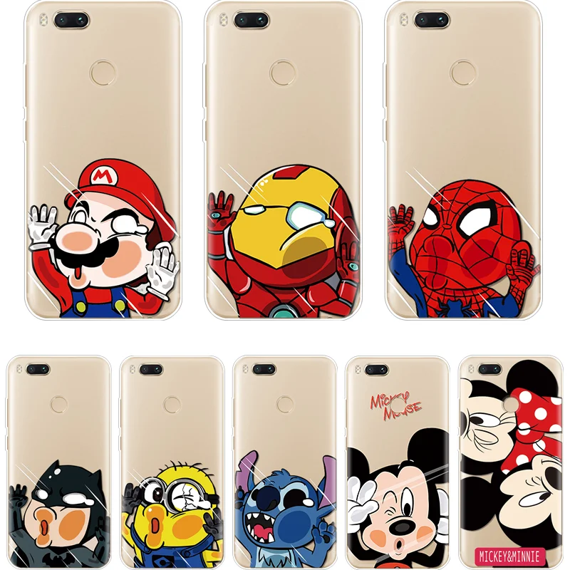 

Cartoon Cover For TPU Xiaomi Redmi 4X 5 6A 3 3S 4 4A Plus 5A 6 Pro S2 Note 3 4 Global 4X 5A 6 Pro soft TPU For Redmi Note 5 Case