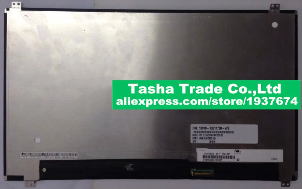 

N133BGE-E61 Rev. B1 N133BGE E61 30PIN eDP Slim LCD ScreenLED Display
