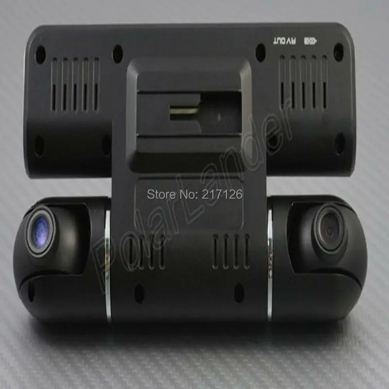I4000 двойной объектив Full HD 1080P Автомобильный видеорегистратор 2,0 дюймов ЖК-камера видео регистратор g-сенсор регистратор 5 языков