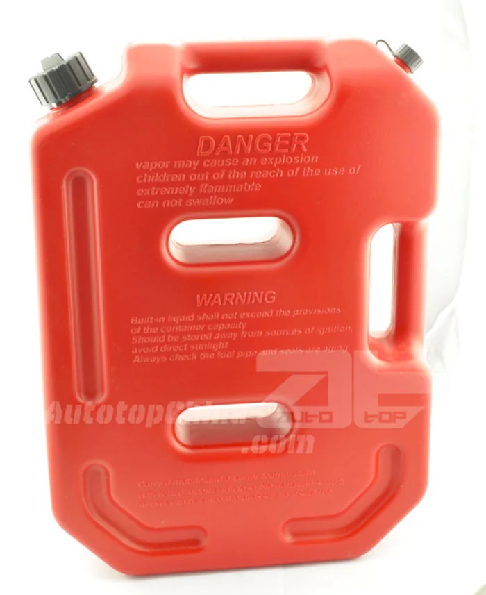 2015 NEW 2.6 Gallon 10 liters Yellow Fuel Pack Gas Can Container Jug Jerry Can For ATV/ UTV