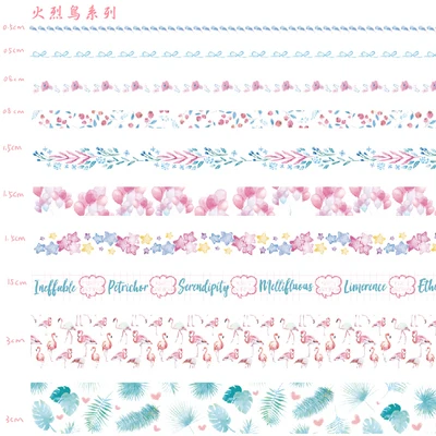 10 шт./лот клейкая бумага маскирующий набор декоративного скотча Васи Сакура Единорог милые японские канцелярские принадлежности Kawaii принадлежности для скрапбукинга стикер - Цвет: 5