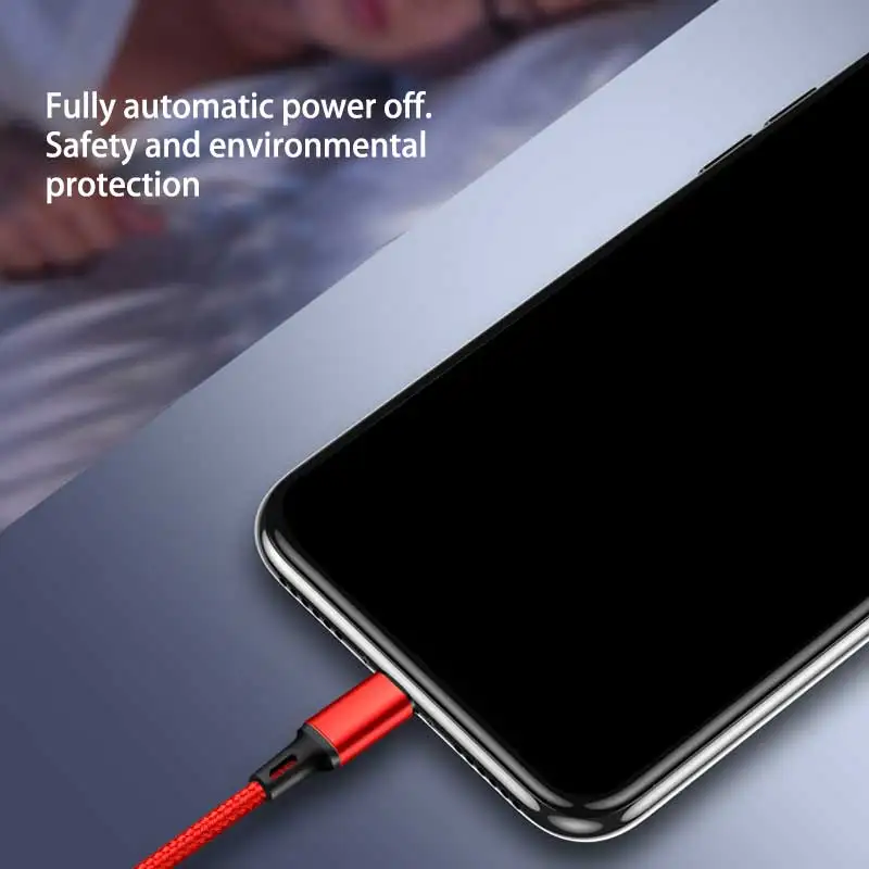 Usb кабель зарядный 3 в 1 с micro usb портом и поддержкой быстрой зарядки|Кабели для