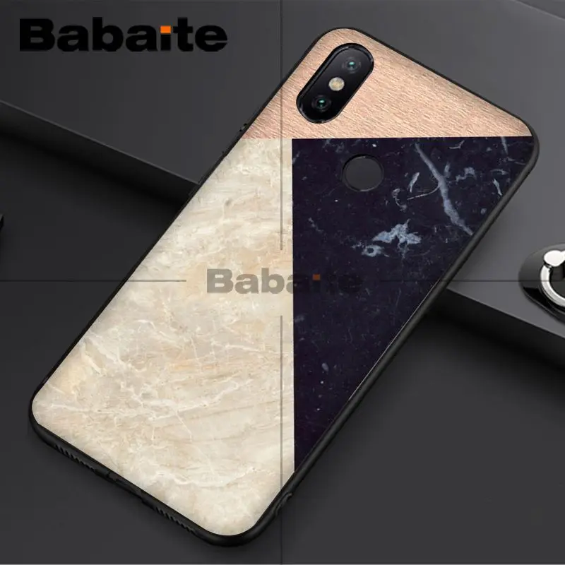 Fashion Geometric Splice Pattern Marble gold pink marble stone