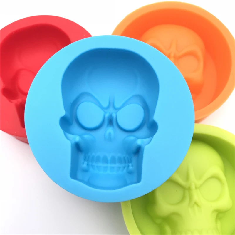 3D форма скелета Aomily силиконовая для торта шоколада инструменты помадки штамп