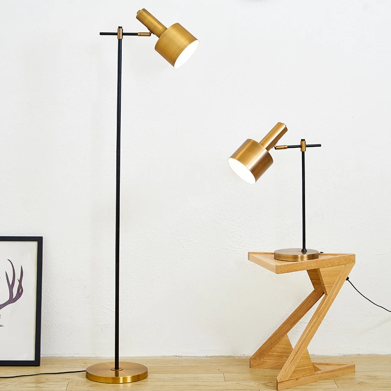 brass study lamp