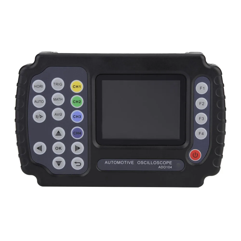 

ADO104 AC100-240V 4 Channels Handheld Digital Storage Oscilloscope 10MHZ Multimeter Mater Tester with Multimeter Table Pen
