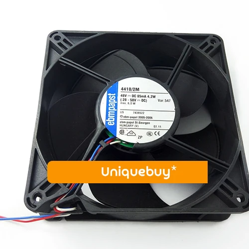 

4418/2M 48V 4.2W 12cm for EBMPAPST Inverter cooling fan