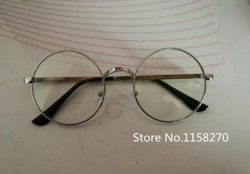 

Free Shipping Danganronpa Fukawa Touko Cosplay Round Frame Glasses