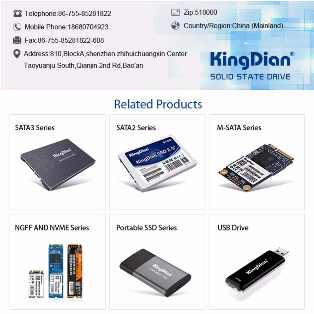 KingDian SSD NGFF 512 ГБ M.2 2280 мм Внутренний твердотельный диск жесткий диск с высоким качеством для компьютера ноутбука(N480 512 ГБ