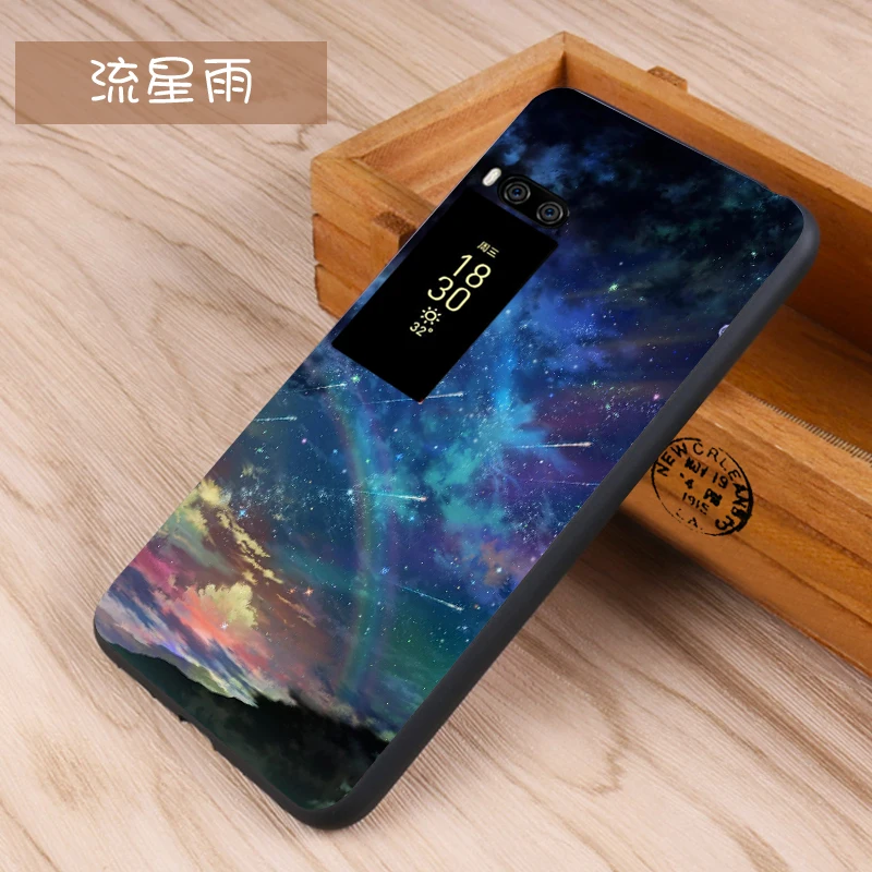Meizu pro 7 plus Case Original Cover for Meizu pro 7 plus Case bag Cover Skin Wolf Fish Skull pro7 plus Fundas 100% BiNFUL 29