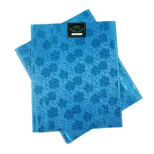 Нигерийская Кружевная повязка на голову в африканском стиле 2 шт./компл. Высокое качество много цветов доступны Бирюзовый синий SL-1505