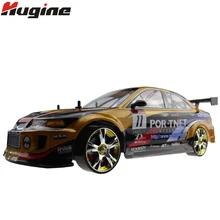 Большой Радиоуправляемый автомобиль 1:10 высокоскоростной гоночный автомобиль для чемпионата Mitsubishi 2,4G 4WD Радиоуправление Спорт дрейф гоночная электронная игрушка