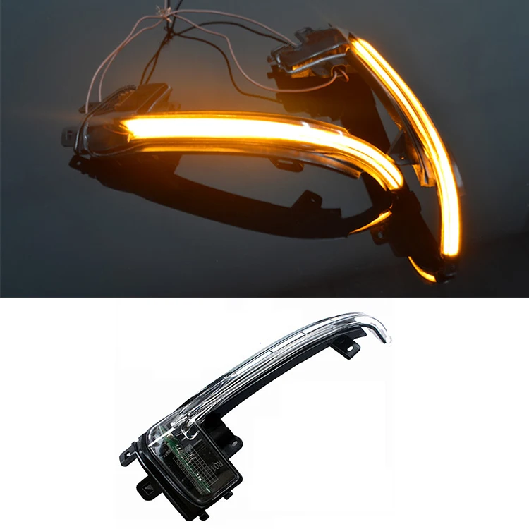 

Car-styling LED Flowing Rear View Dynamic Sequential MIRROR Turn Signal Light for Audi A4 B8.5 A5 2010-2016 Auto Accessories