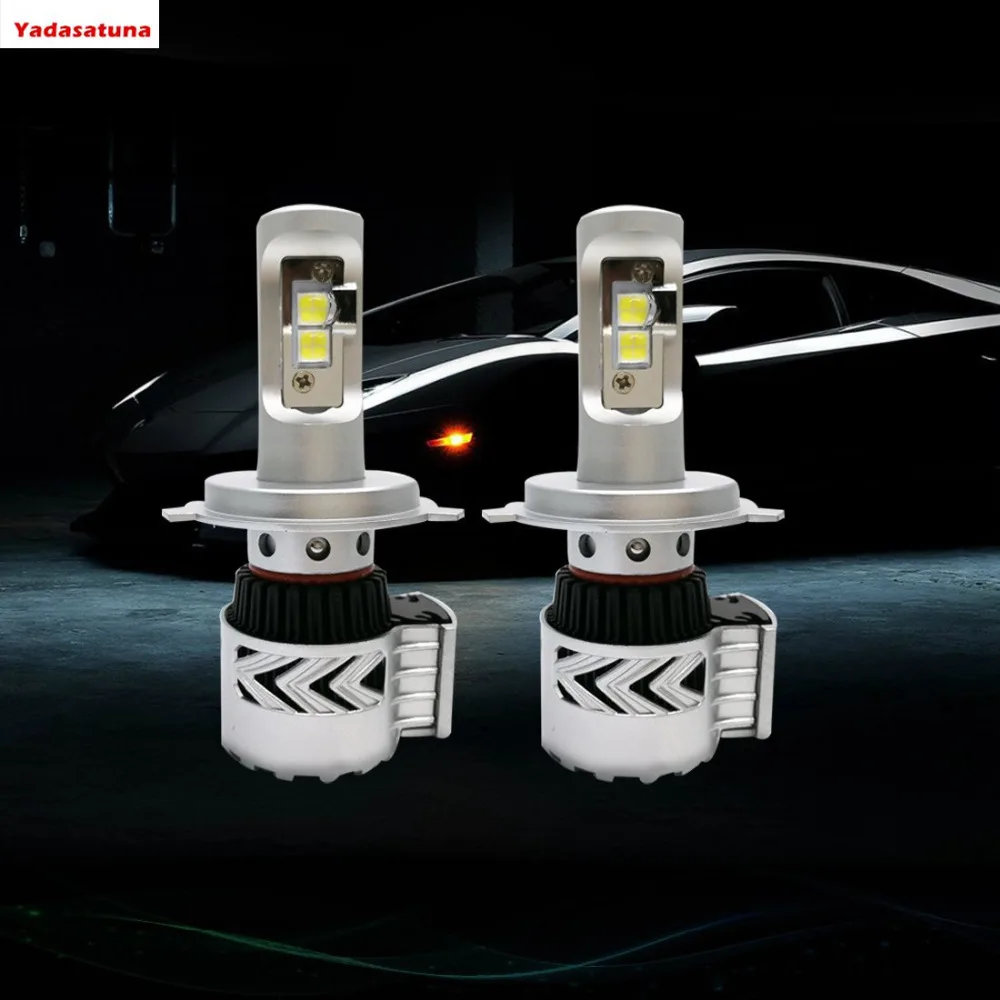 

New H4/9003/HB2 Hi/L LED Headlight High-Alloying Refractory,XHP-50 Dual Beam Bulb HID Head Lamps Bulbs Ultra Bright (12000lm set