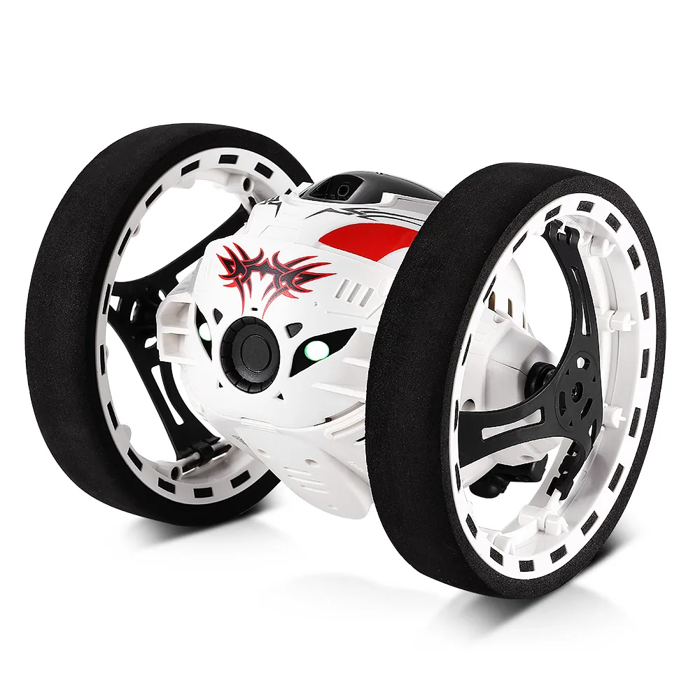 Koop Mini Cars Bounce Auto GBlife PEG 88 2.4 ghz Draadloze Afstandsbediening Springen Auto Afstandsbediening Robot Auto Speelgoed voor Geschenken