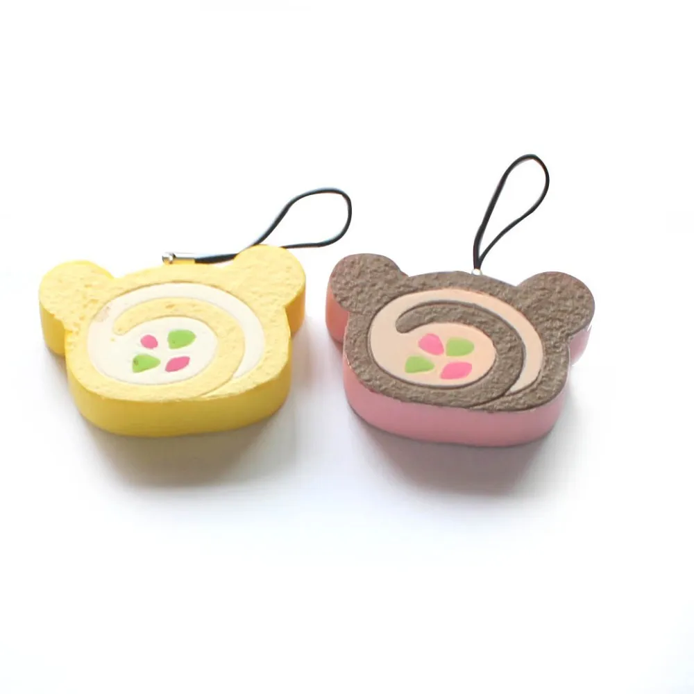 

Kuutti Squishy Kuutti Squishy Randon 1 pc Multi-Color Rolling Swiss Roll Slice Style Yellow Purple Color Random