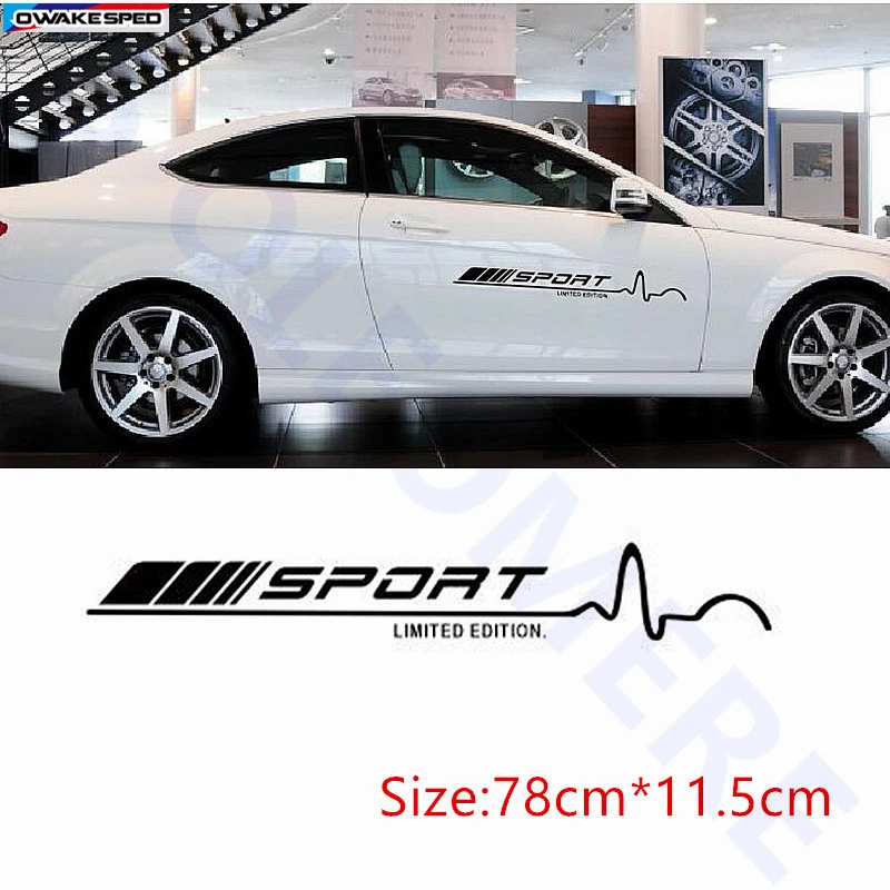 Sport Limited Edition Racing Graphics Vinyl Decal Car Door Decor