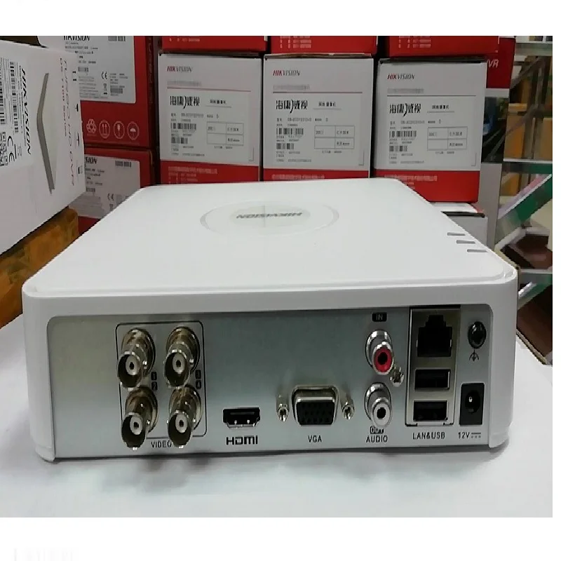 HIKVISION английская версия DS 7104HGHI F1 7108HGHI CCTV DVR для аналоговых/HDTVI/AHD камера 720P 1