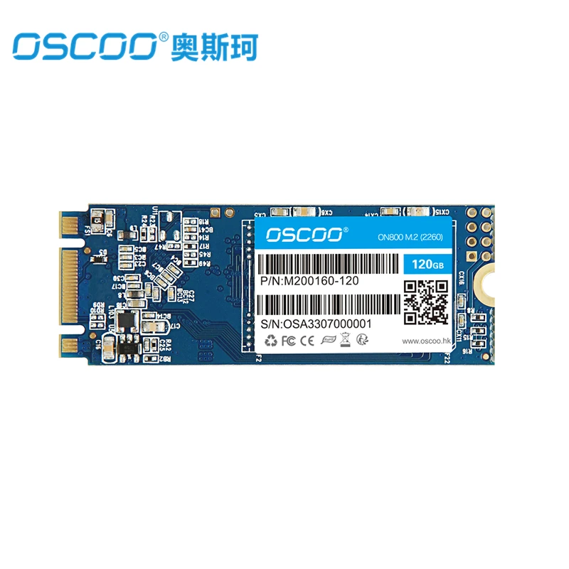 OSCOO NGFF M.2 SSD SATA3 60 ГБ 120 чипами MLC 240 480 Твердотельный накопитель Жесткий диск для ПК Тетрадь Ultrabook Бесплатная