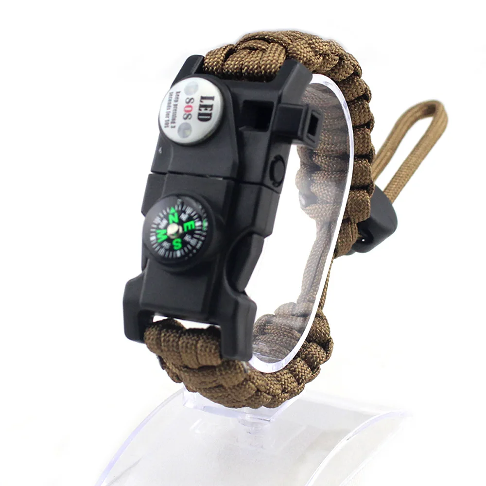 Paracord Survival Bracelet Outdoor Camping (1)