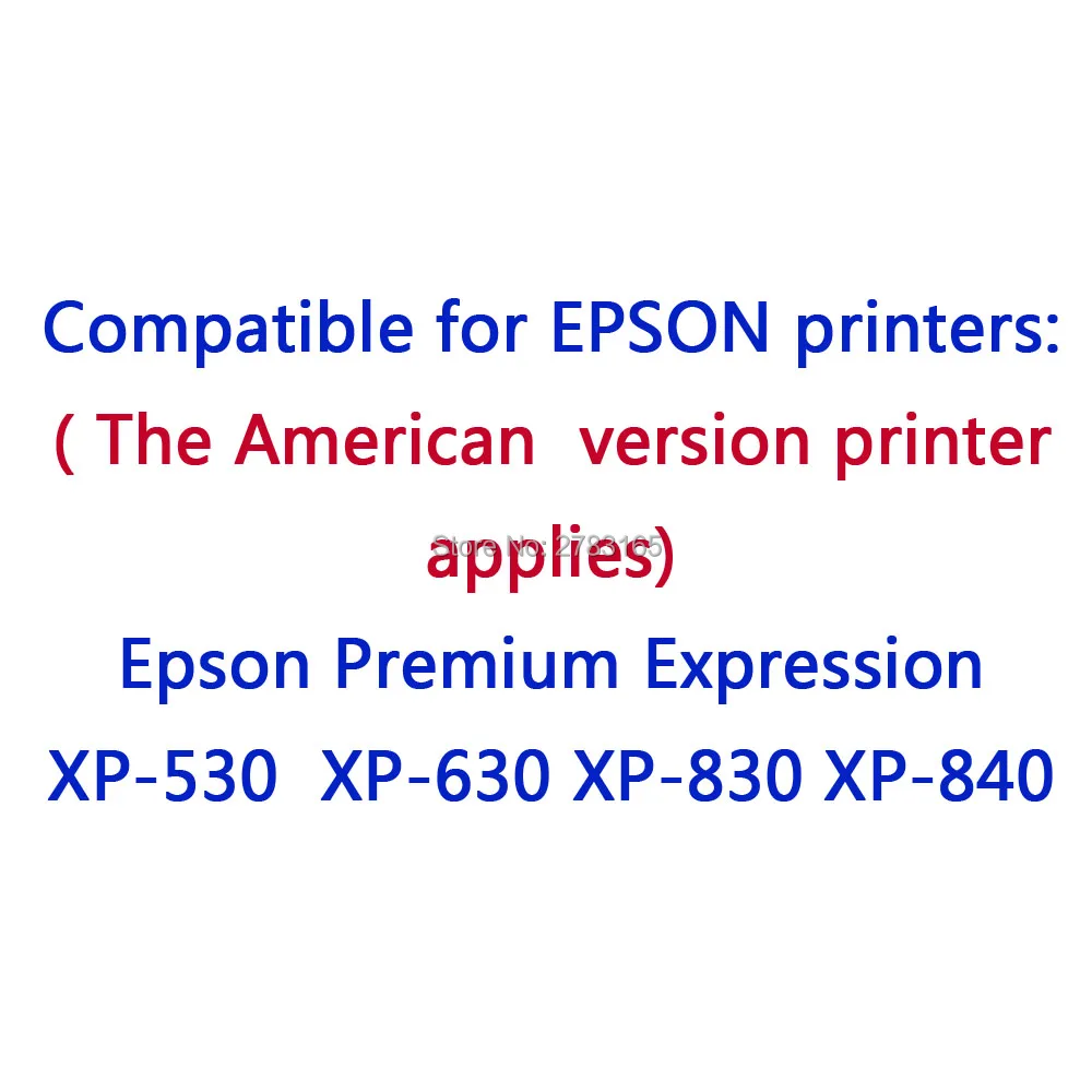 1 комплект совместимых чернил T410 XL 410XL для Epson Expression Premium XP-530 XP-630 XP-830 принтера