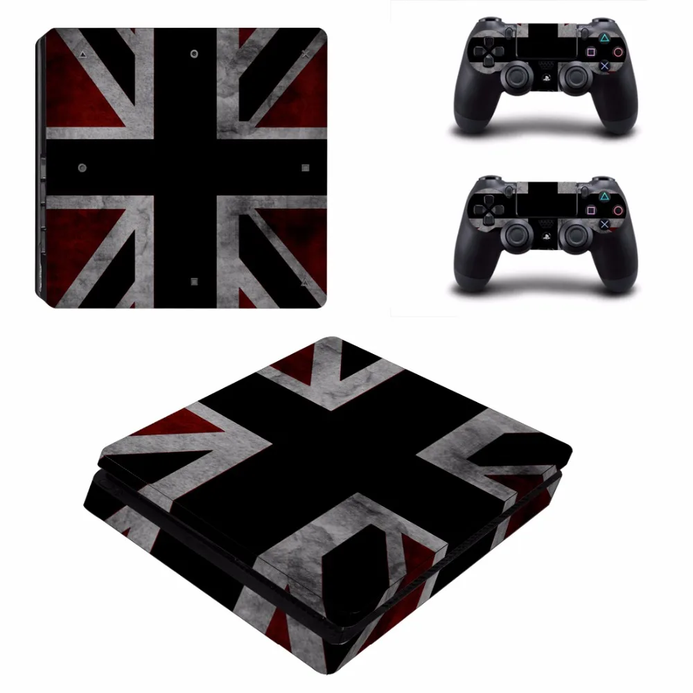 Заказной дизайн PS4 тонкий стикер кожи для sony playstation 4 консоли и контроллеров PS4 Slim Skins Наклейка виниловая