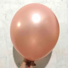 100 Pieces 12 inch  Latex Balloons Rose Golden Balls Wedding Decorations Birthday Helium Balloon Valentine's Day Party Supplies
