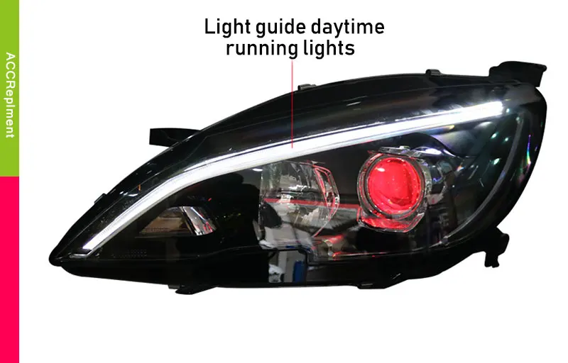 Авто PRO 2011 2012 2013 308 головной светильник s 308 U светодиодный светильник ангельские глазки DRL автомобильный Стайлинг ксенон HID комплект для парковки