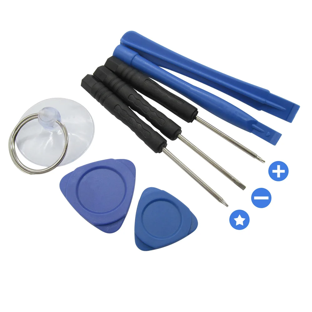7 in 1 Cell Phones Opening Pry Repair Tool Kits Smartphone Screwdrivers Tool Set For iPhone Samsung Accessory Hand Tools Set