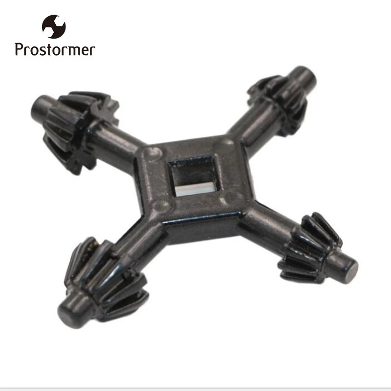 

Prostormer 1pc Universal Cross key Triangle cross wrench for Train Electrical Elevator Cabinet Valve Alloy Triangle Square