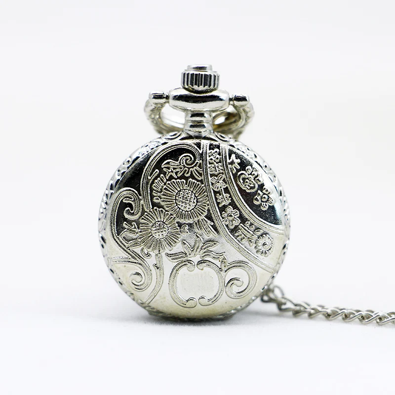 PS564-Fashion-Hollow-Out-Flower-Retro-Style-Quartz-Pocket-Watch-Silver-Pendant-Necklace-Watches-With-Chain