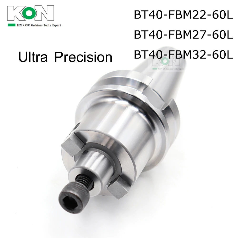 

[ChinaKON] FMB BT Tool Holder BT40 FMB22 FMB27 FMB32 60L Milling Cutter Holder/Collet Chuck CNC Ultra Precision UP