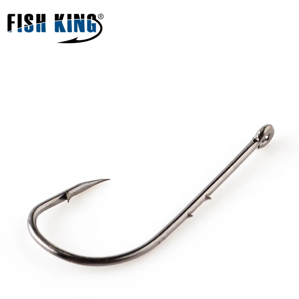 FISH KING Cobra Hook 10pcs 3#-14# Baitholder Fishhooks Fish Hooks High Carbon Steel Barbed Fishing Hook Carp Barbel Tench Coarse FISH KING Cobra Hook 10pcs 3#-14# Baitholder Fishhooks Fish Hooks High Carbon Steel Barbed Fishing Hook Carp Barbel Tench Coarse