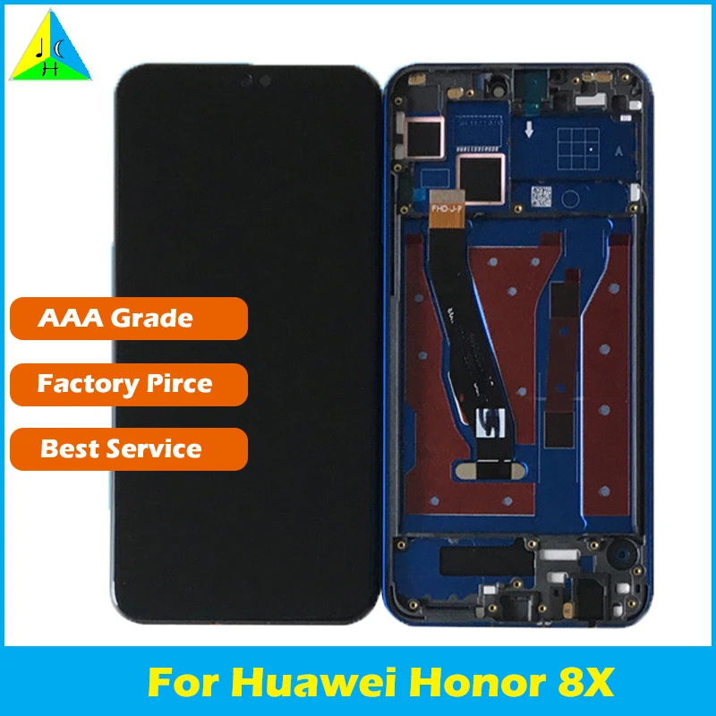 

For Huawei Honor 8X JSN-AL00 JSN-L22 With 3D Force Touch Screen Digitizer Assembly For Huawei Honor 8X Display No Dead Pixel