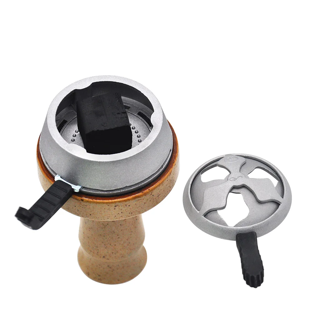 

HORNET Metal Hookah Charcoal Holder Heat Keeper Heat Management Device Shisha Tray Sheesha Chicha Narguile Bowl Clay Accessories