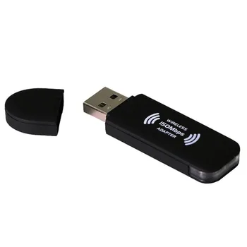

Black 150Mbps Wireless WIFI Adaptor 802.11n Network USB Lan Card For Notebook PC