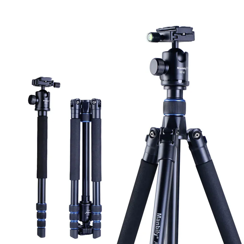 Manbily AZ300 Профессиональный штатив для DSLR камеры компактный дорожный монопод с