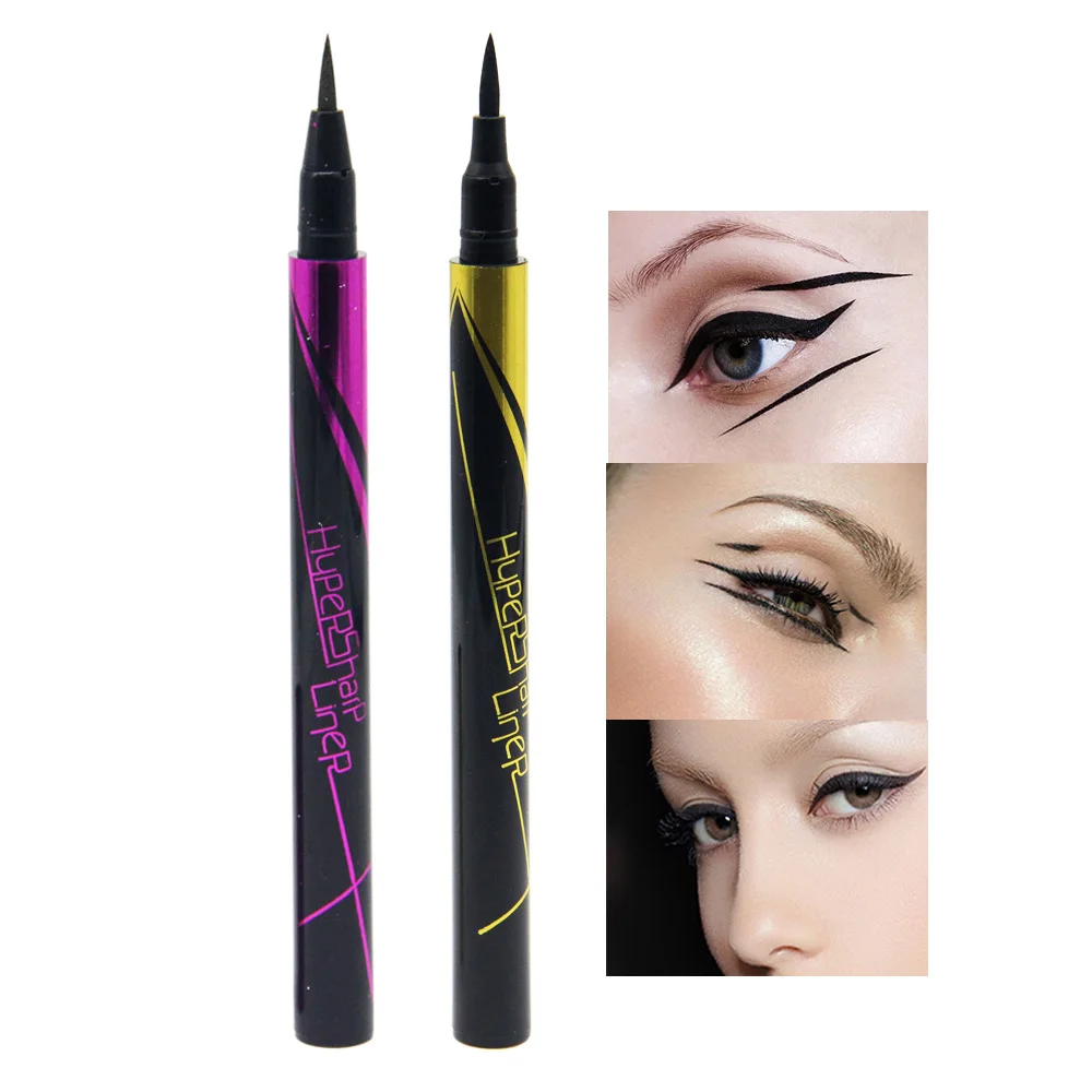 

Eyes Makeup Eyeliner Pen Long-lasting Waterproof Black Eye Liner Pencil Fast/Quick Dry Makeup Cosmetics Eyeliners Pen 1 Piece