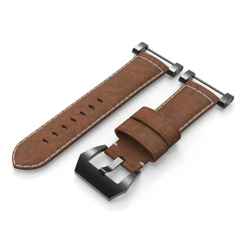 ALLOYSEED 22 мм кожаный регулируемый ремешок для часов браслет ремешок для Suunto Core Смарт часы замена ремешок