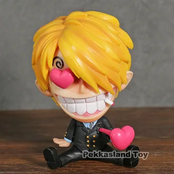 

Anime One Piece Sanji Q Version PVC Statue Figure Collectible Model Toy