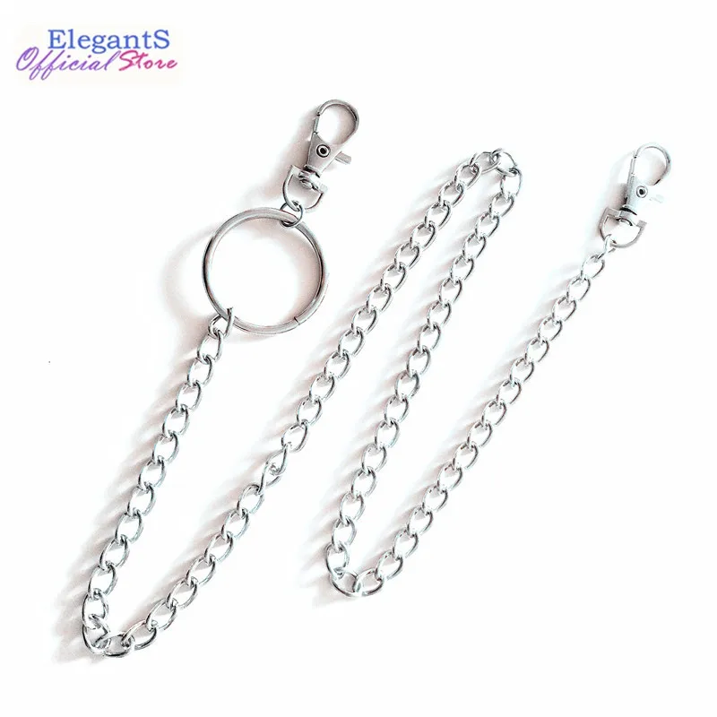 2020 Pants Key Chain Jeans Keychain Street Hiphop Punk Rock Big Ring Key Chains Trousers Hipster