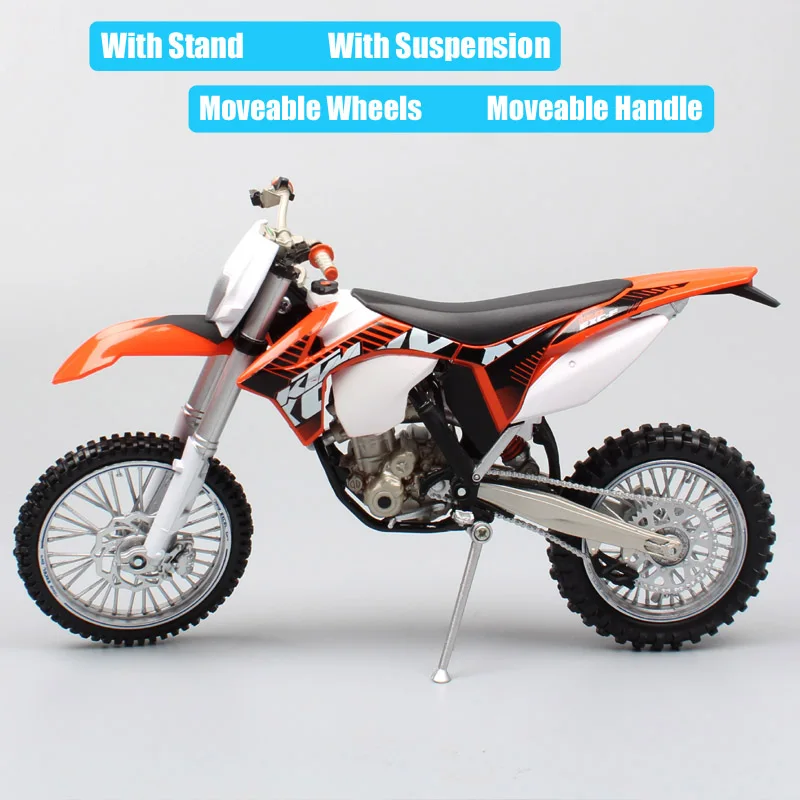 1/12 Automaxx мини KTM 350 EXC-F EXC литые под давлением модели грязи мотокросс эндуро велосипед и автомобиль миниатюрный мотоцикл игрушка для детей