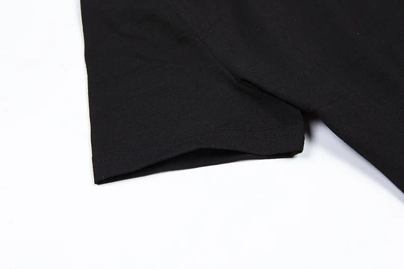 Готические черные футболки в стиле панк, укороченный Топ для женщин, короткий рукав, железная цепочка, уличная одежда, Сексуальная повязка, однотонные черные женские облегающие футболки