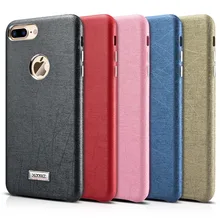 2016 New 5 Colors For iphone7 plus 5.5” Silk PU Leather Back Case Original icarer Xoomz brand phone cover for iphone 7 plus