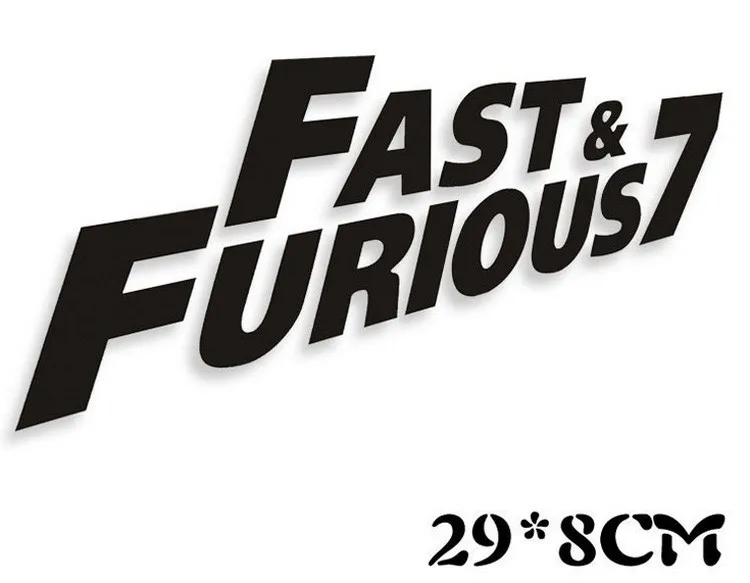 Fast and Furious 7 sticker-1